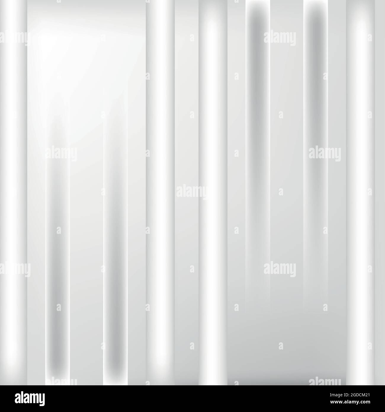 Abstract gray background with shadows and lines - Vector illustration ...