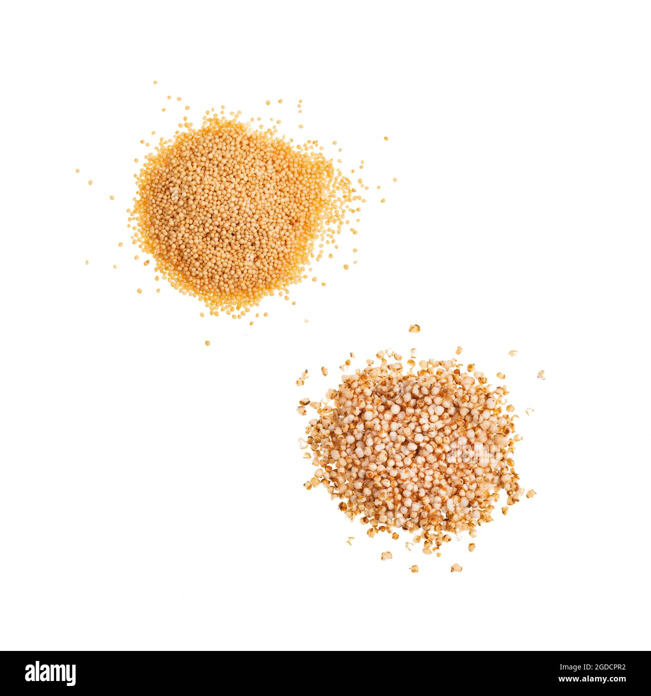 Amaranthus Popped amaranth, gluten free high protein cereal Stock