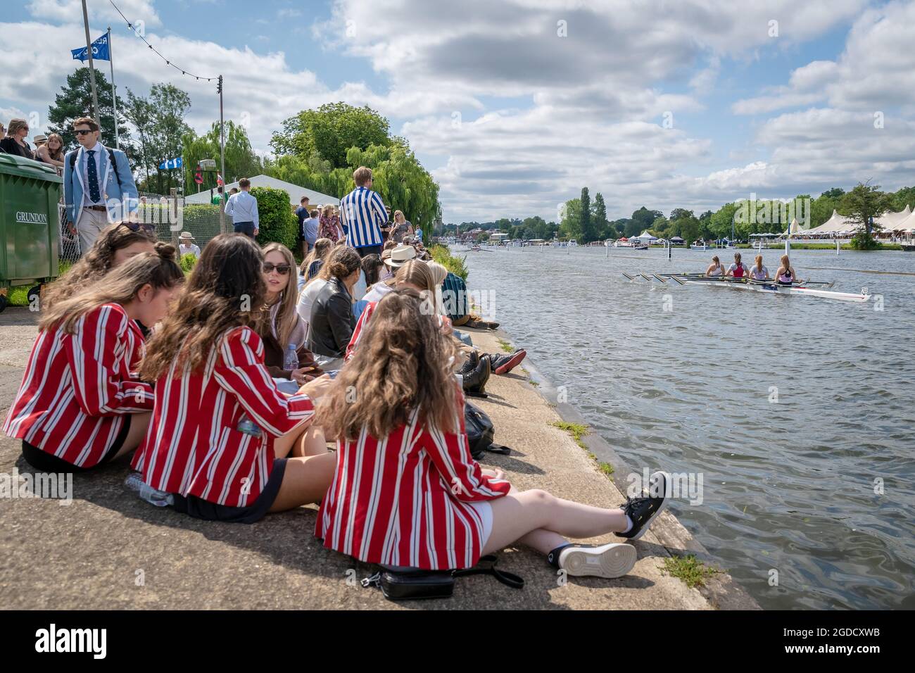 Henley Royal Regatta returns after being cancelled for the first time