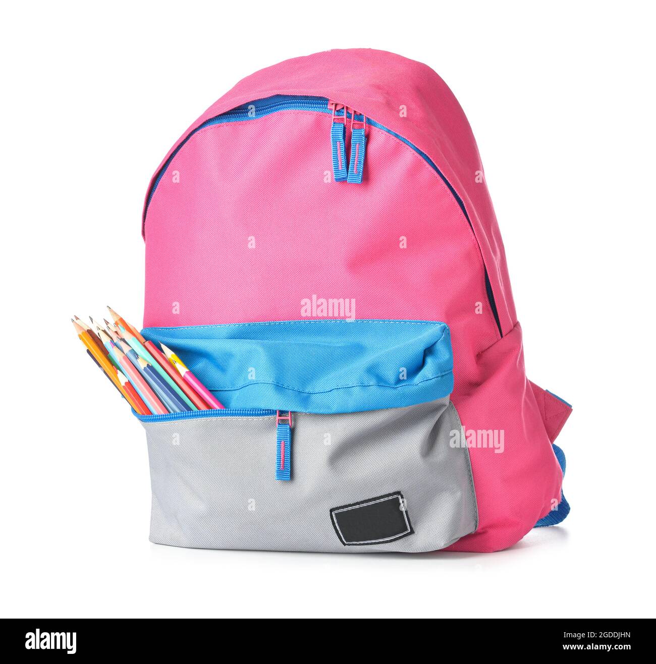 Pencil Inbackpack Many various pencils on Cut Out Stock Images & Pictures - Alamy