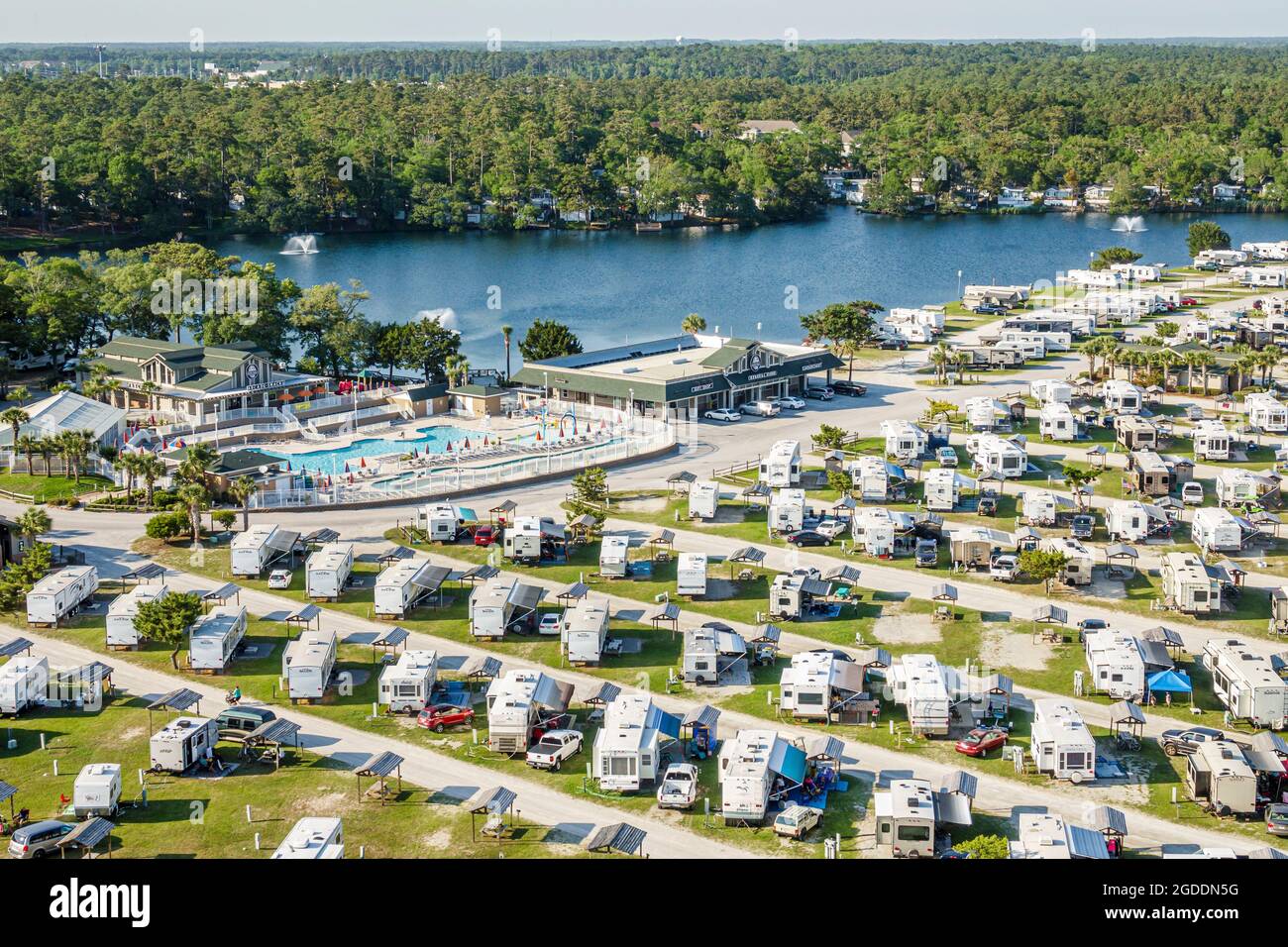 South Carolina,Myrtle Beach RV Travel Park,recreational vehicles
