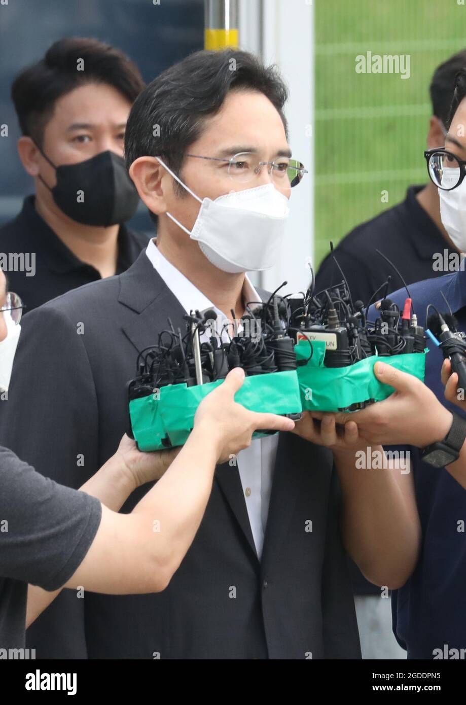 13th Aug, 2021. Samsung leader paroled Samsung Electronics Co. Vice