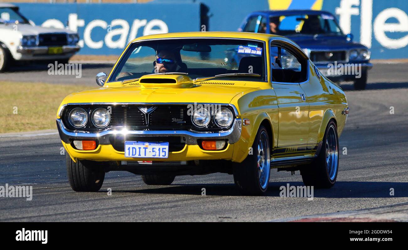 Rotary Car Event, Barbagallo Raceway, Perth, Western Australia Stock ...