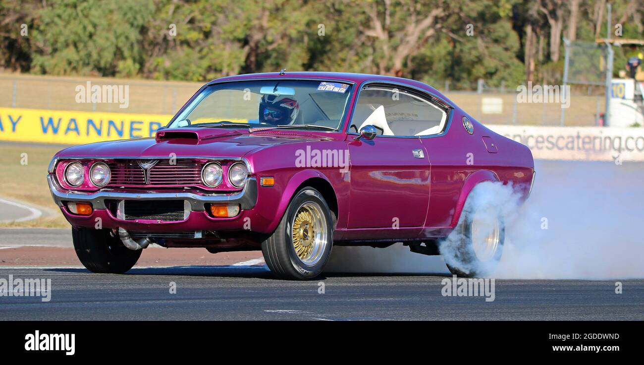 Rotary Car Event, Barbagallo Raceway, Perth, Western Australia Stock ...