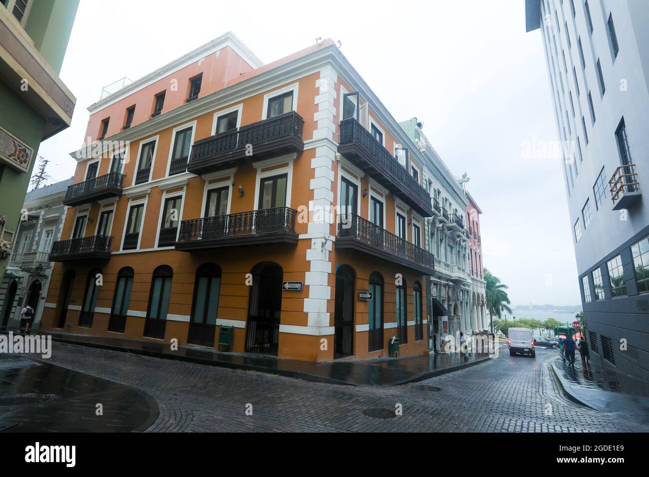 Street in old San Juan, Puerto Rico Stock Photo - Alamy
