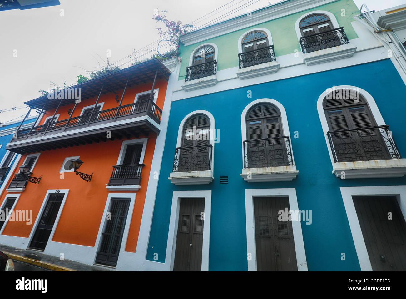 Street in old San Juan, Puerto Rico Stock Photo - Alamy