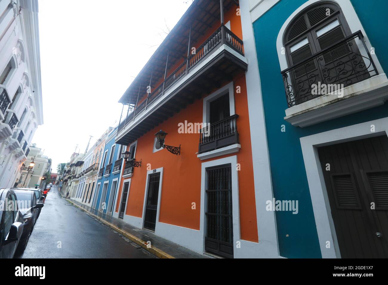 Street in old San Juan, Puerto Rico Stock Photo - Alamy