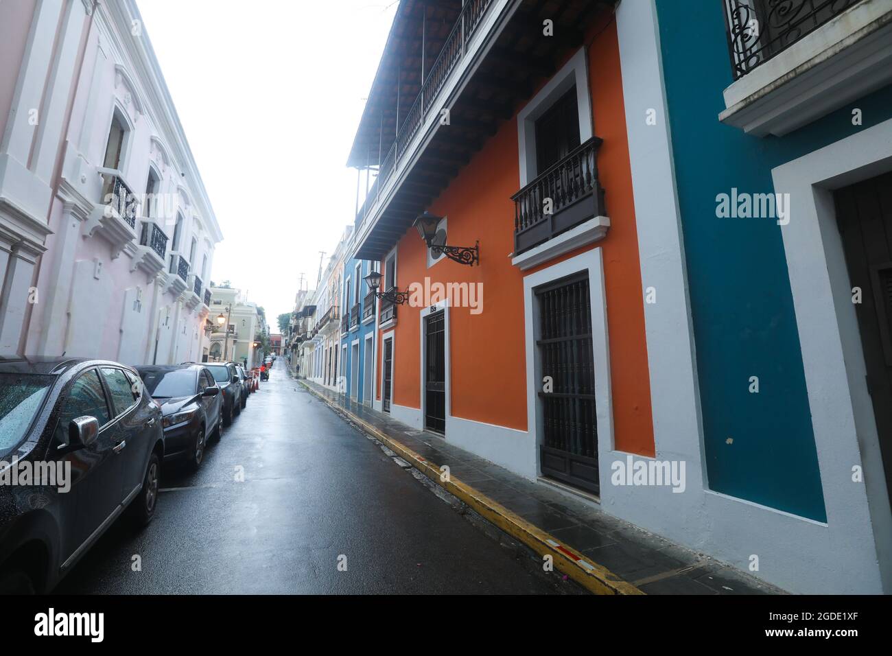 Street in old San Juan, Puerto Rico Stock Photo - Alamy