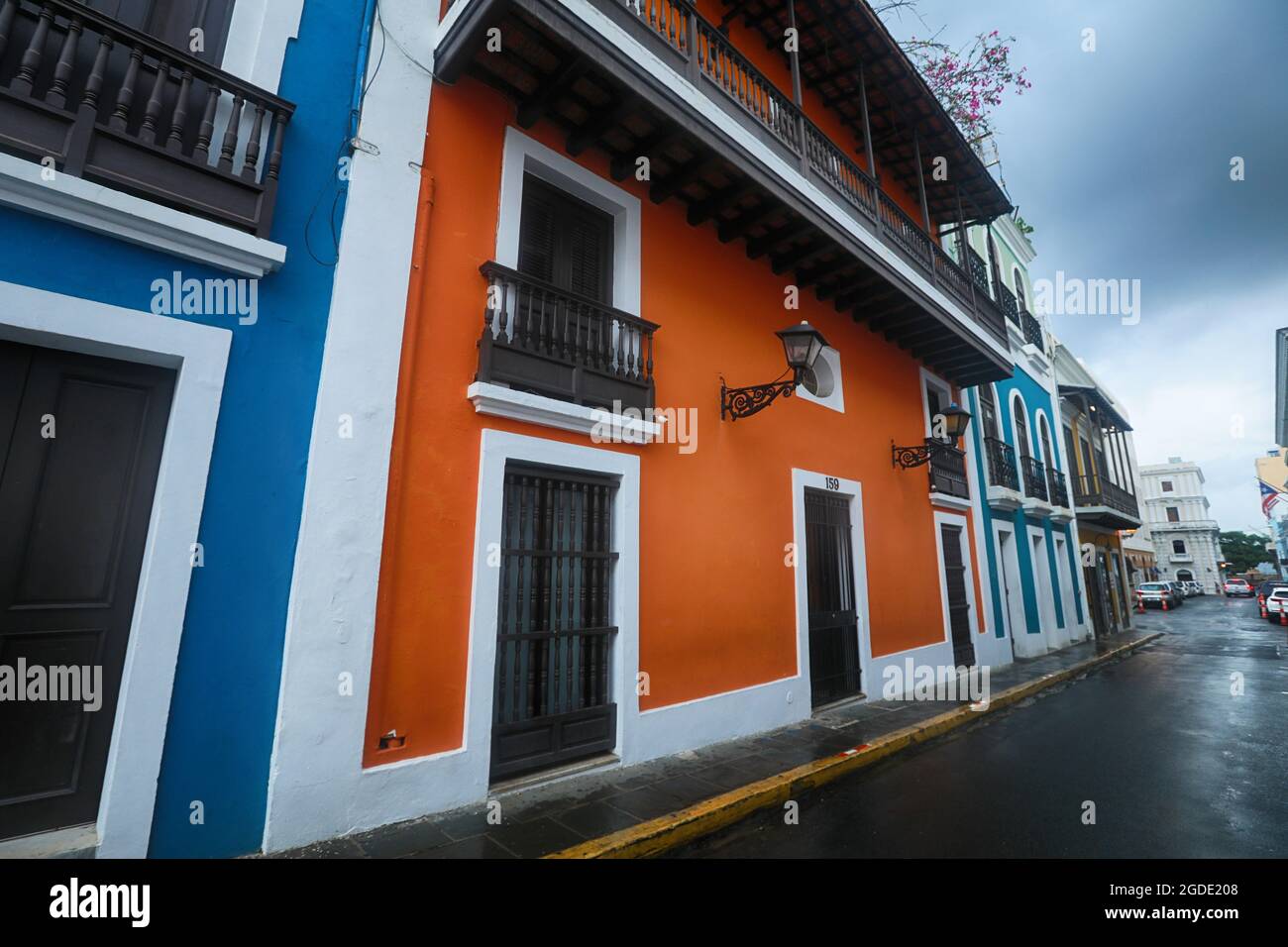 Street in old San Juan, Puerto Rico Stock Photo - Alamy