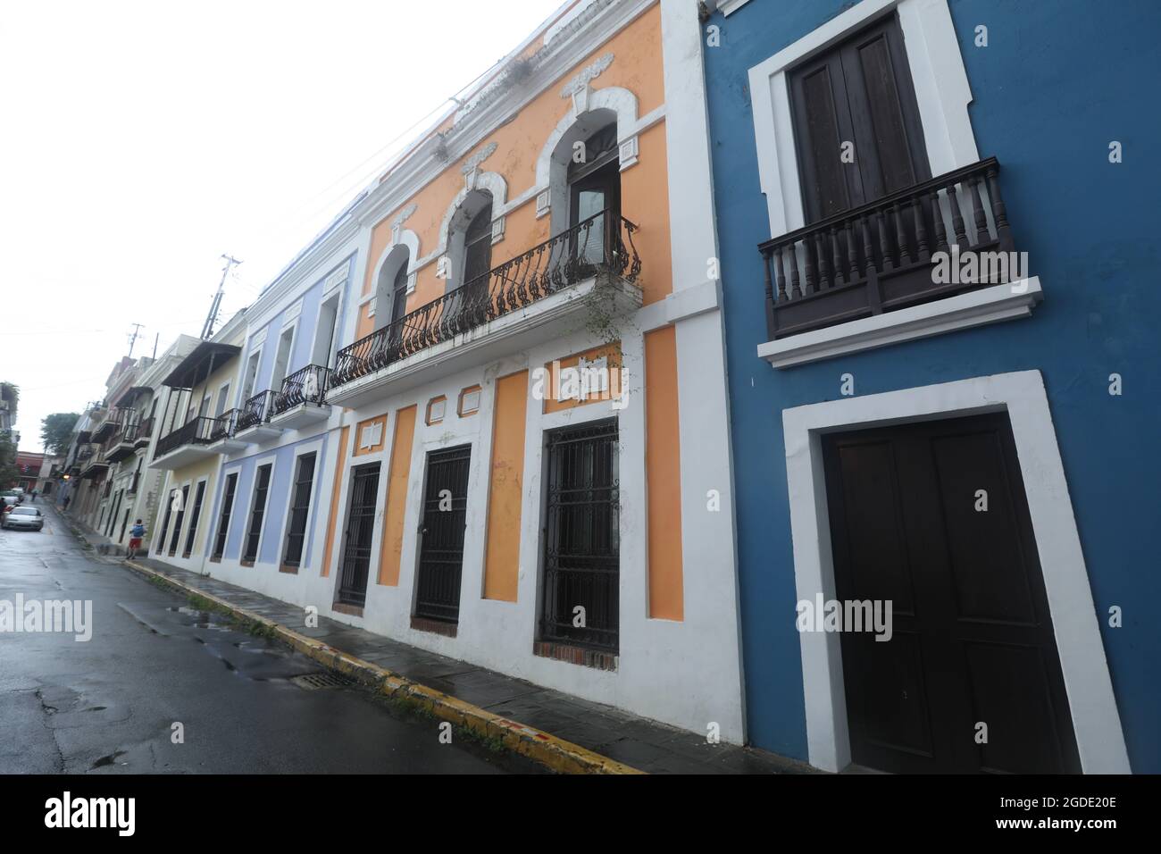 Street in old San Juan, Puerto Rico Stock Photo - Alamy