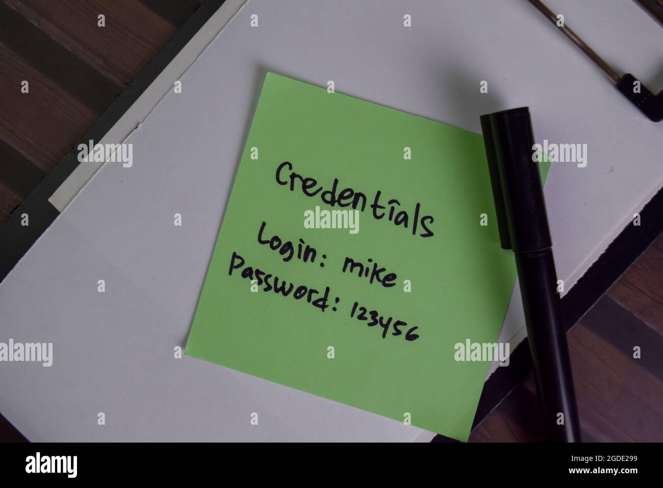 Credentials text hi-res stock photography and images - Alamy