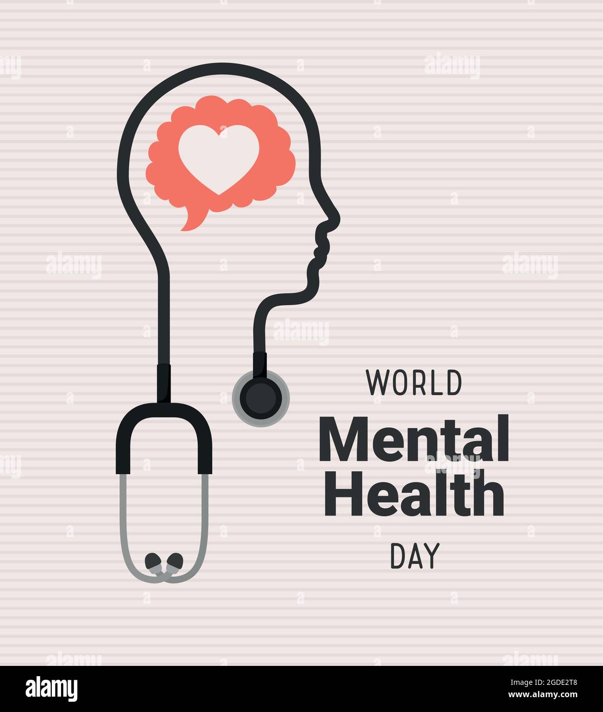 mental health day design Stock Vector Image & Art - Alamy