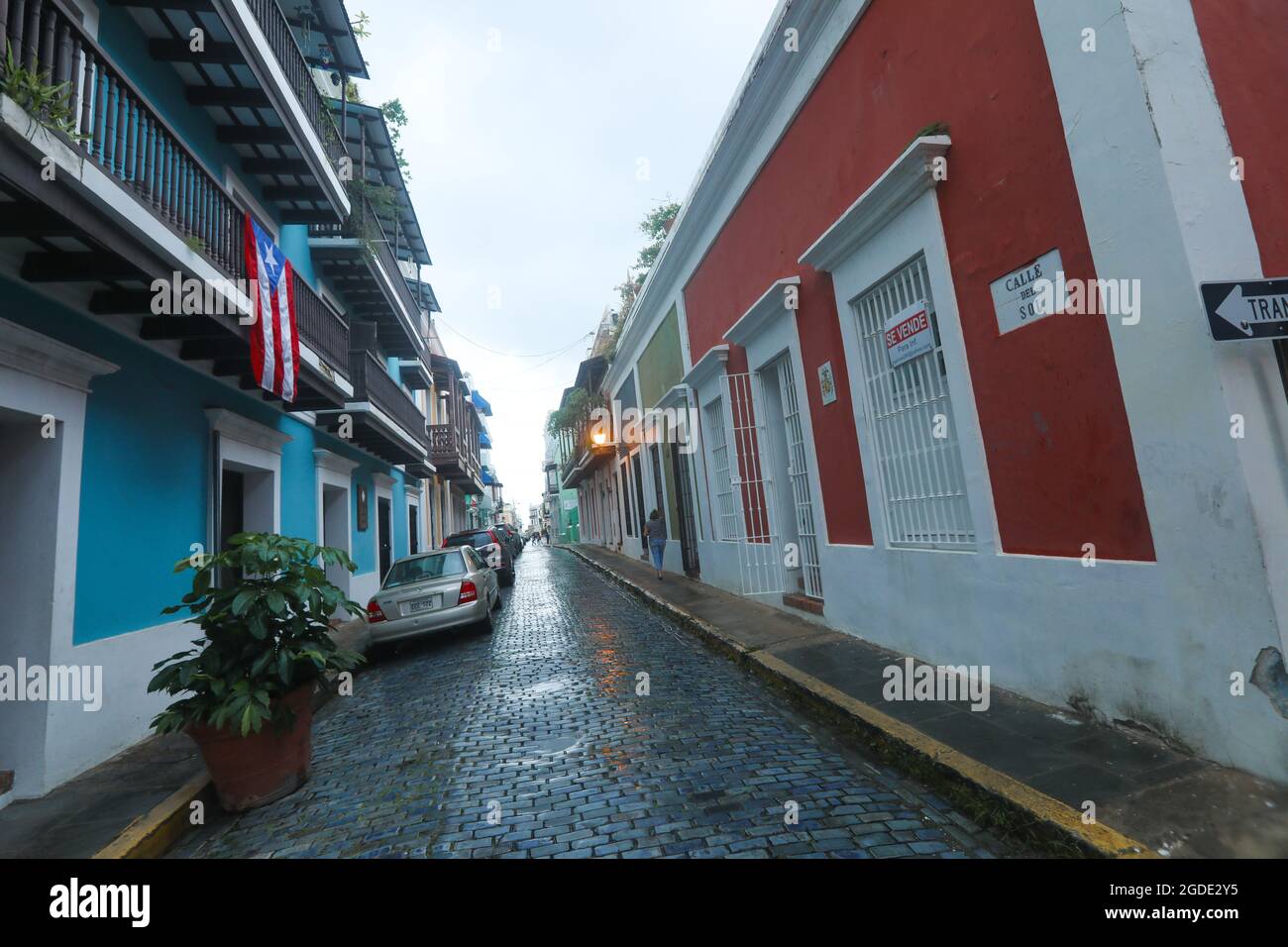 Street in old San Juan, Puerto Rico Stock Photo - Alamy