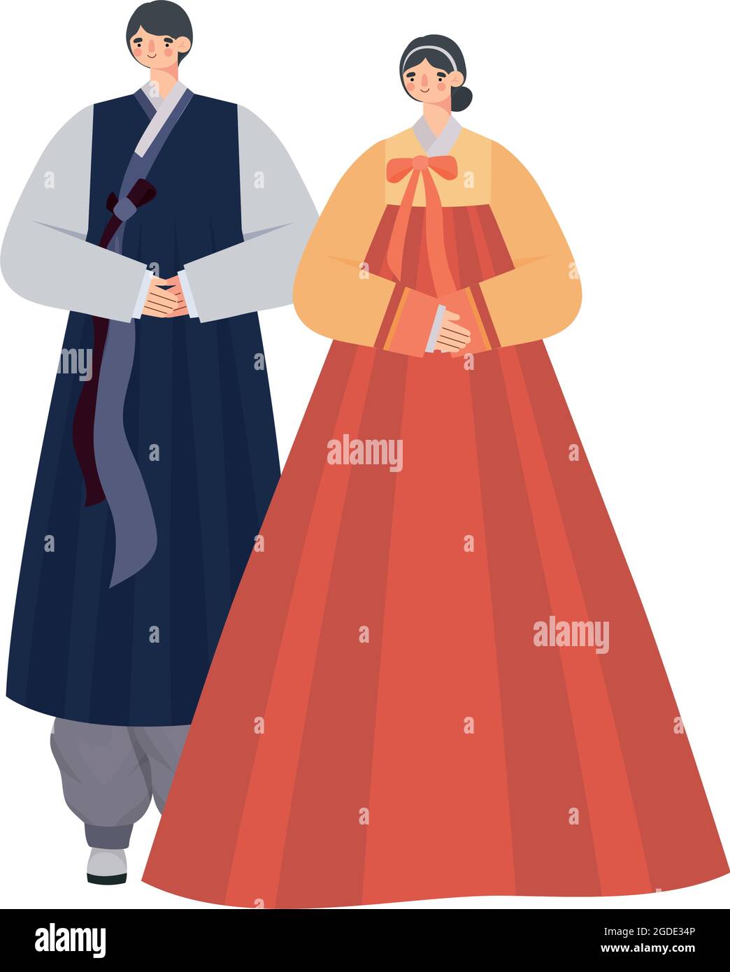 korean couple design Stock Vector Image & Art - Alamy