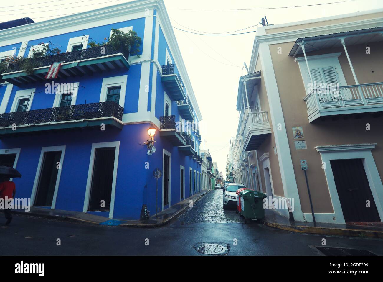 Street in old San Juan, Puerto Rico Stock Photo - Alamy