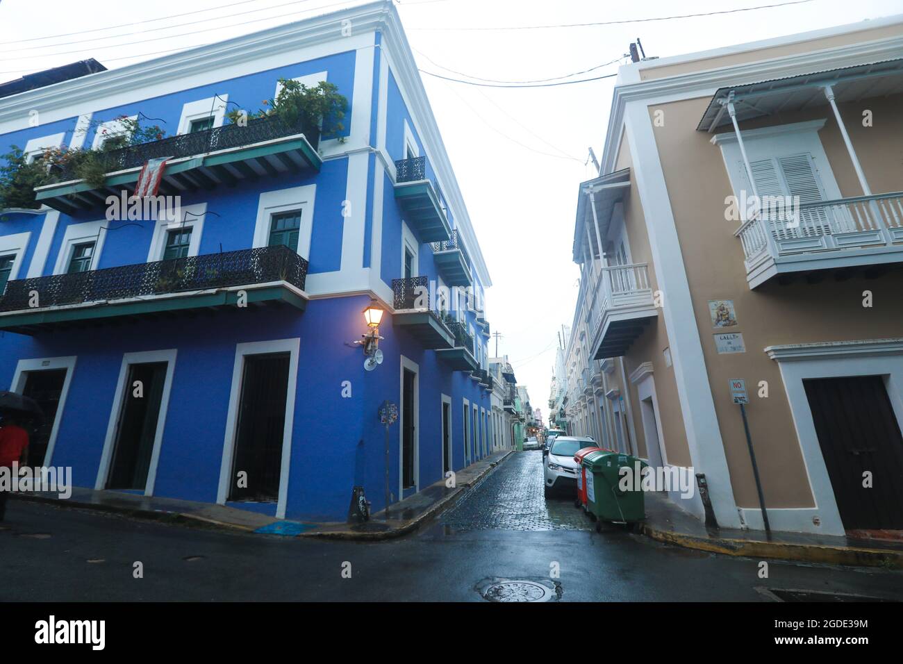 Street in old San Juan, Puerto Rico Stock Photo - Alamy