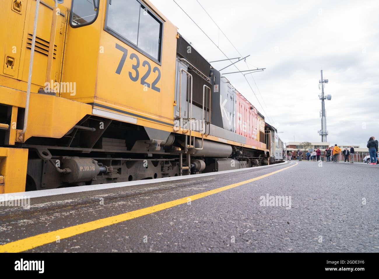 Hamilton New Zealand July 26 2021; Kiwi Rail Northern Explorer