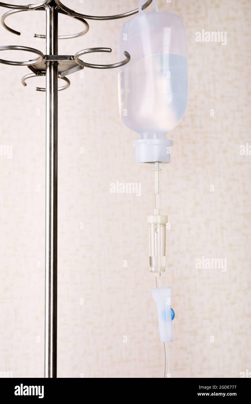 Infusion Set Background Disposable infusion set on wall background Stock Photo - Alamy