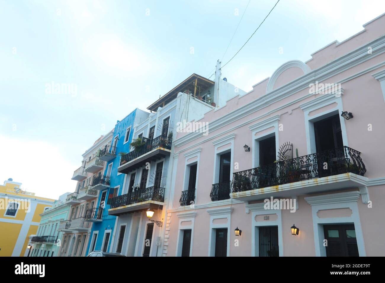 Street in old San Juan, Puerto Rico Stock Photo - Alamy