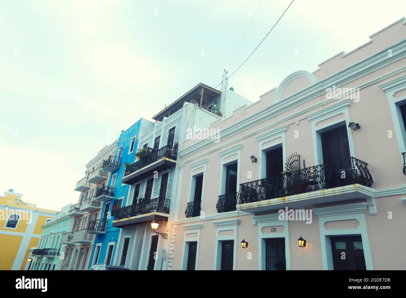 Street in old San Juan, Puerto Rico Stock Photo - Alamy