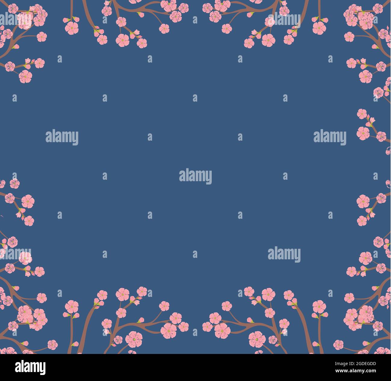 sakura tree illustration Stock Vector Image & Art - Alamy