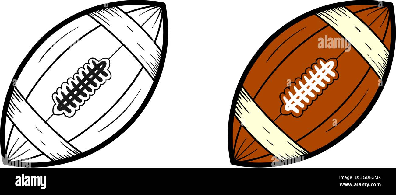 Football helmet vector sketch hi-res stock photography and images - Alamy
