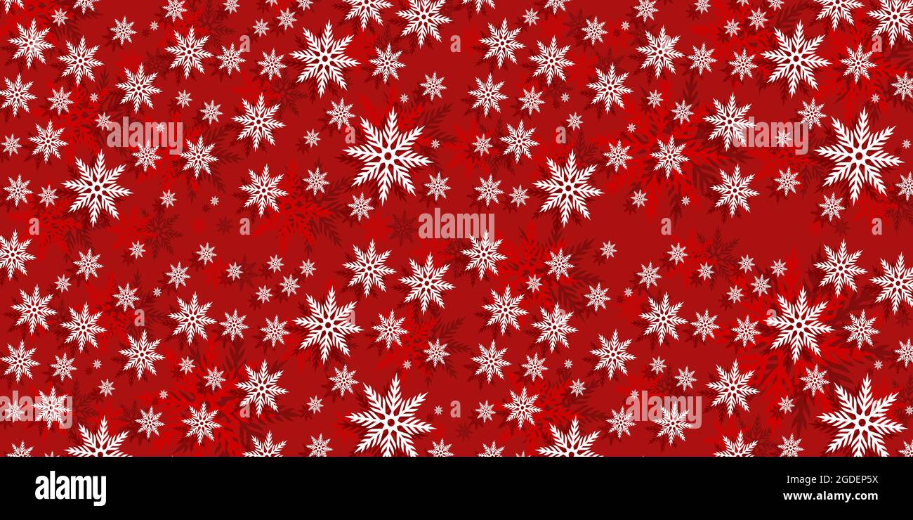 Seamless christmas red background Stock Vector Images - Alamy