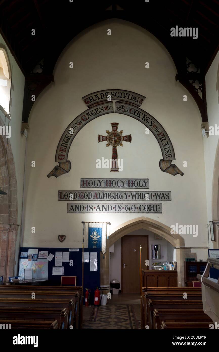 St. Esprit Church, Marton, Warwickshire, England, UK Stock Photo Alamy