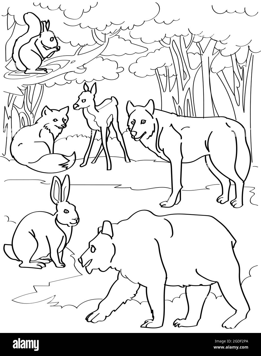 arctic hare coloring pages