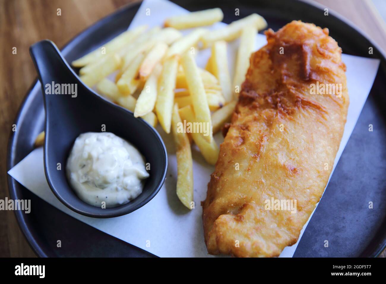 Fish and chips English food Stock Photo - Alamy