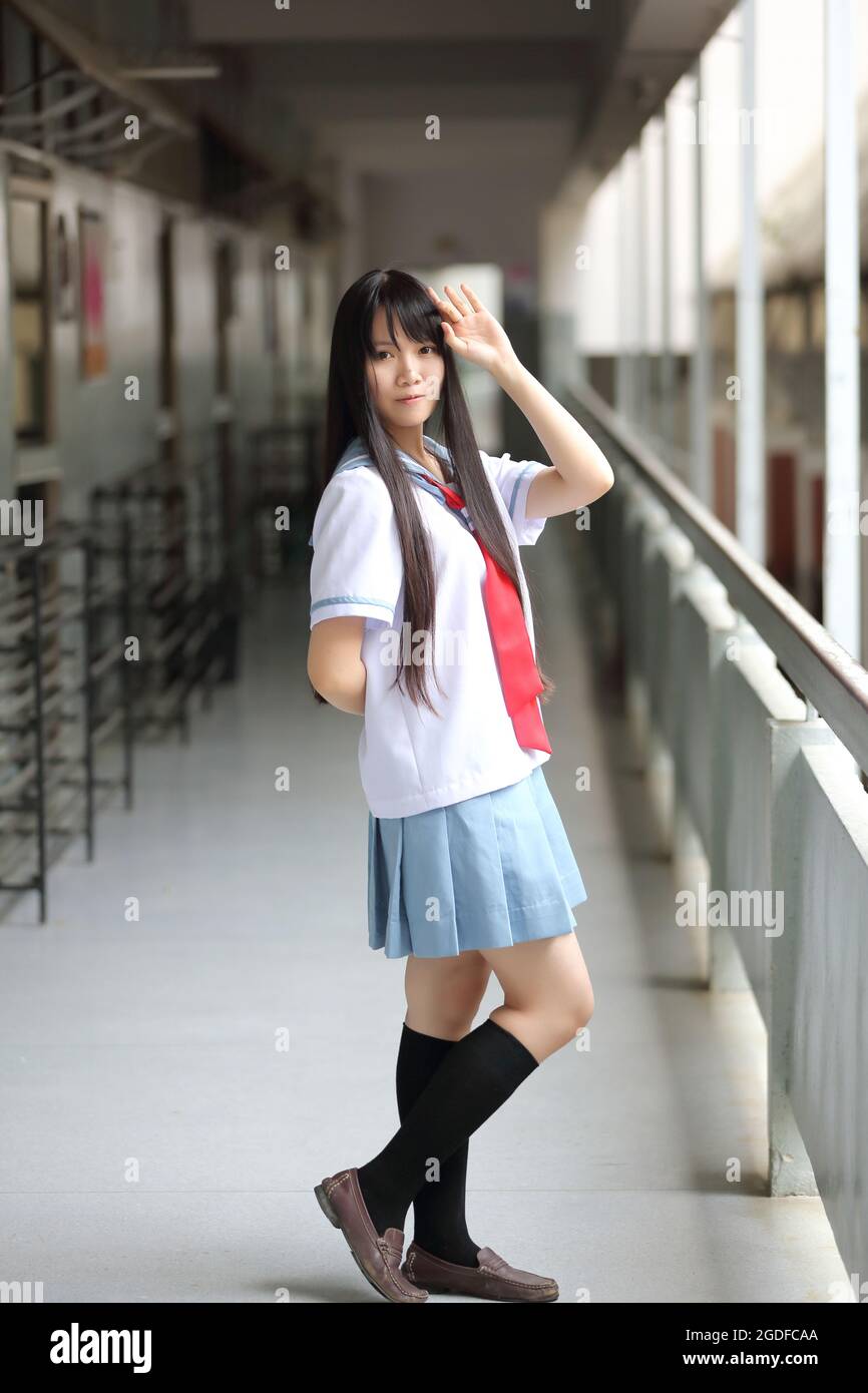 Sexy Asian Schoolgirl
