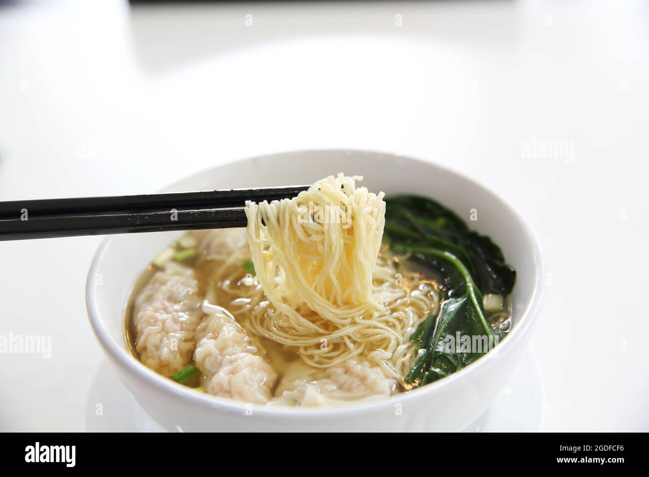 noodle and dumpling Stock Photo Alamy