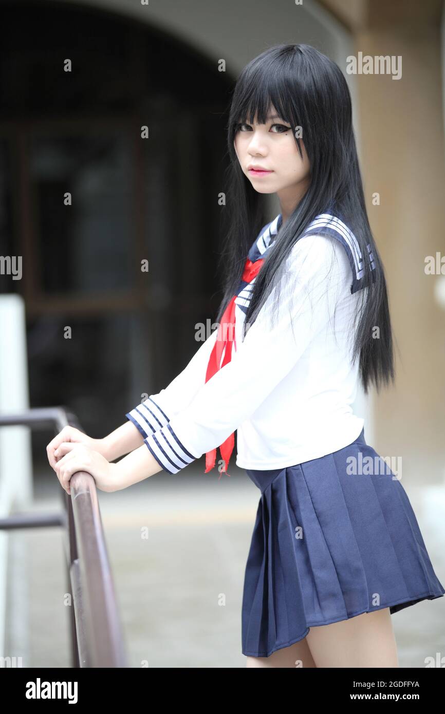 Sexy Asian Schoolgirl