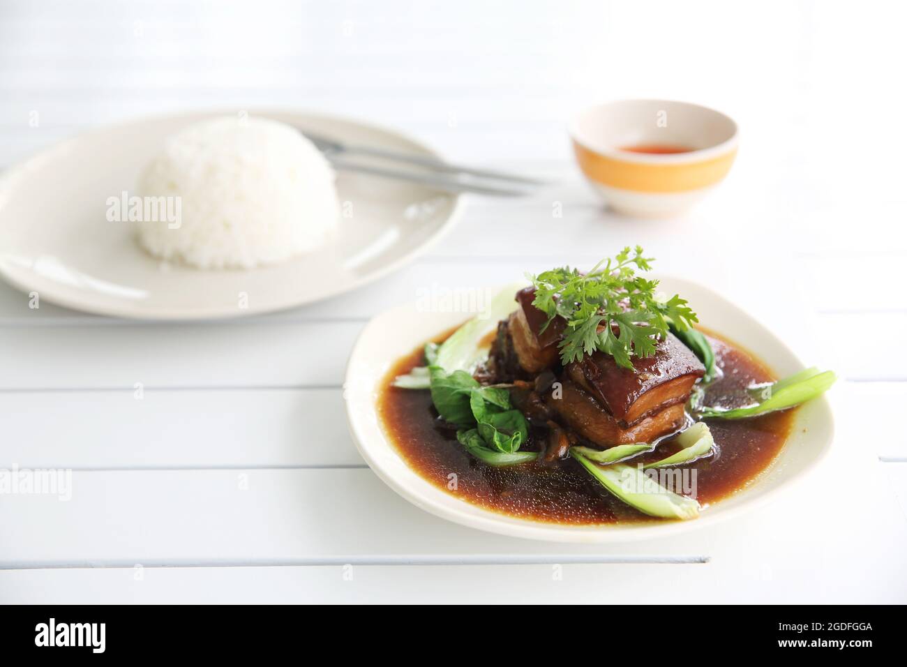 braised pork belly in Japanese style Stock Photo Alamy
