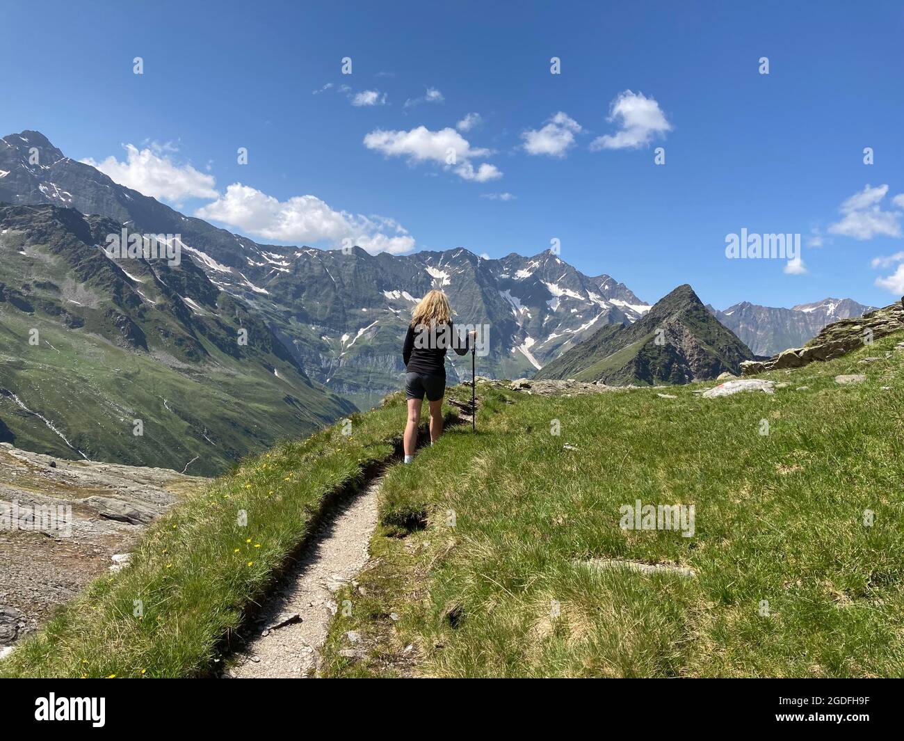 Spronser lake plateau,South Tyrol,Italy Stock Photo