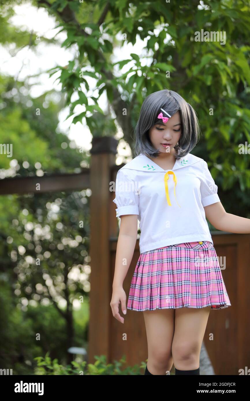 Asian School Girl Outfit