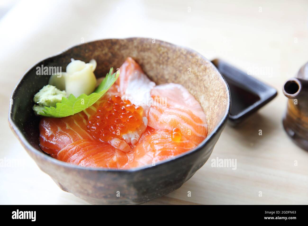 salmon sushi don Stock Photo Alamy