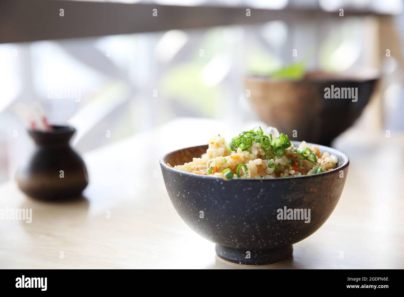 fried rice japanese style Stock Photo - Alamy