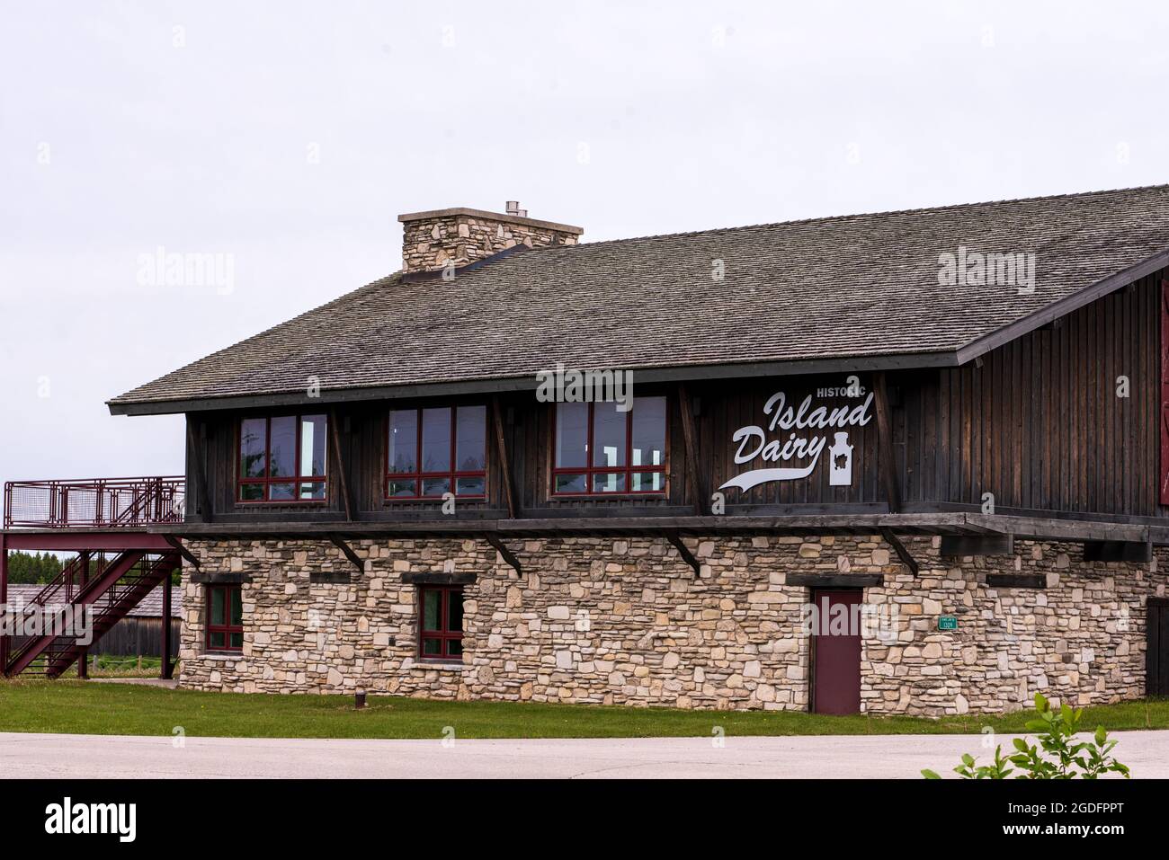 Washington Island Wisconsin is an island off the tip of Door County