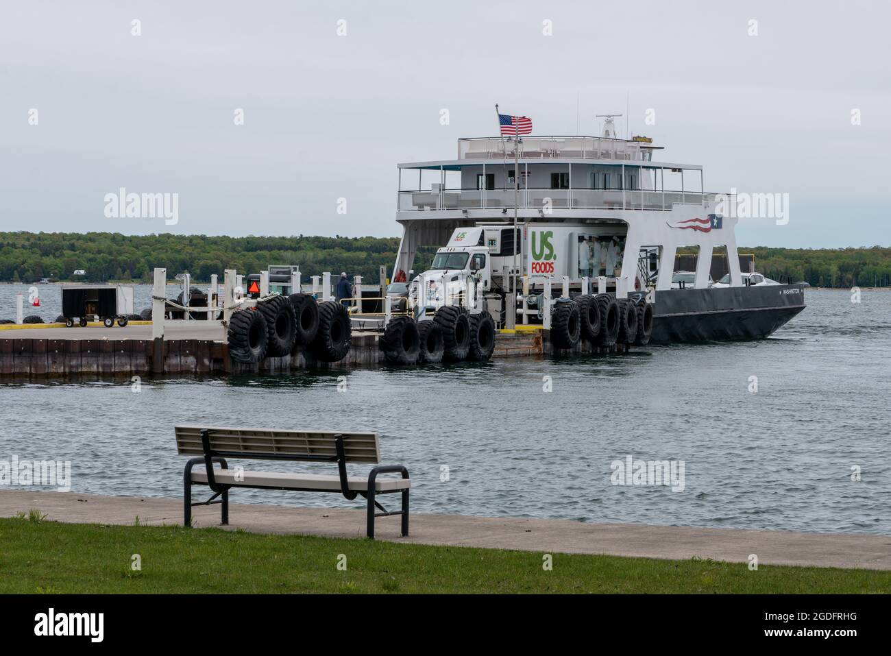 Washington Island Wisconsin is an island off the tip of Door County
