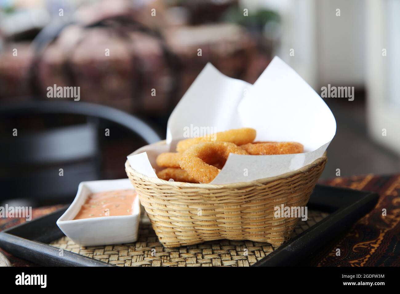 onion rings italian food Stock Photo Alamy