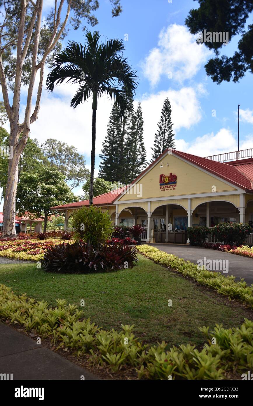 Oahu HI U.S.A. 6/3&6/2021. Dole Plantation. Gardens. Pineapple Express