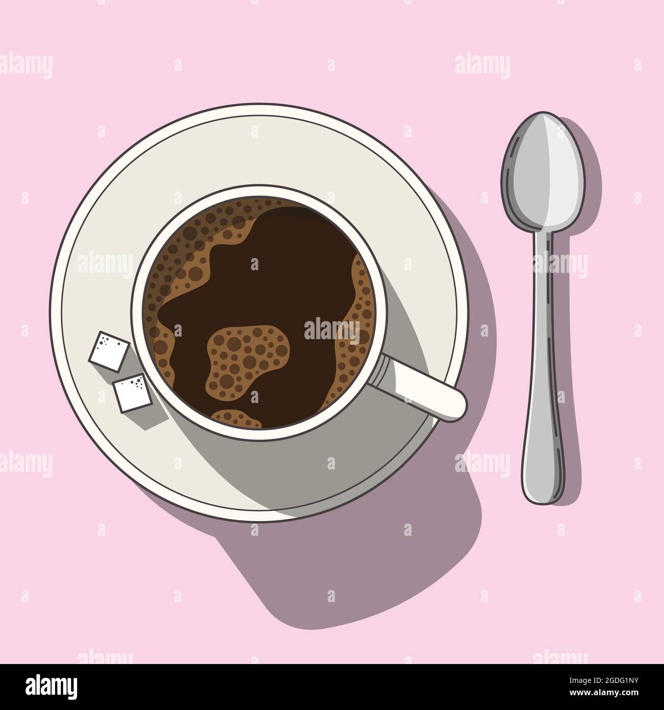 Cup Of Coffee Stock Vector
