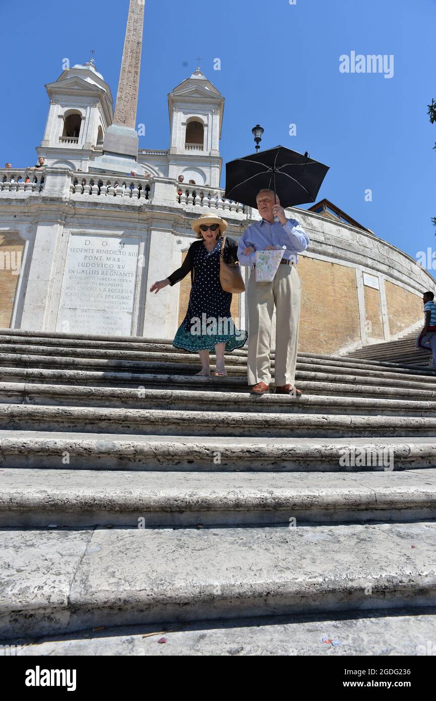 Spanish Steps Rome Italy 135 Steps Piazza di Spagna Stock Photo - Alamy