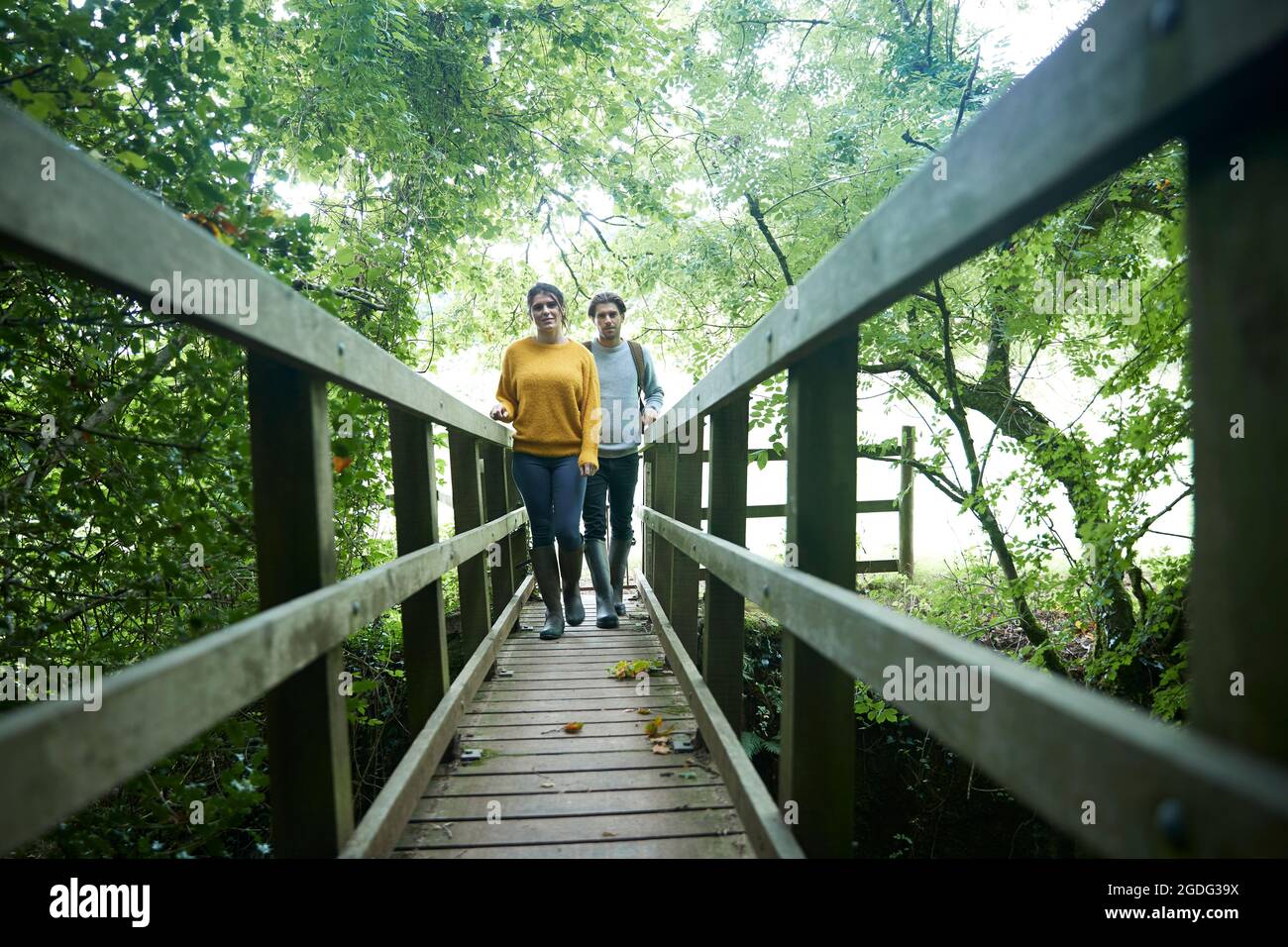 Wooden crossing hi-res stock photography and images - Alamy