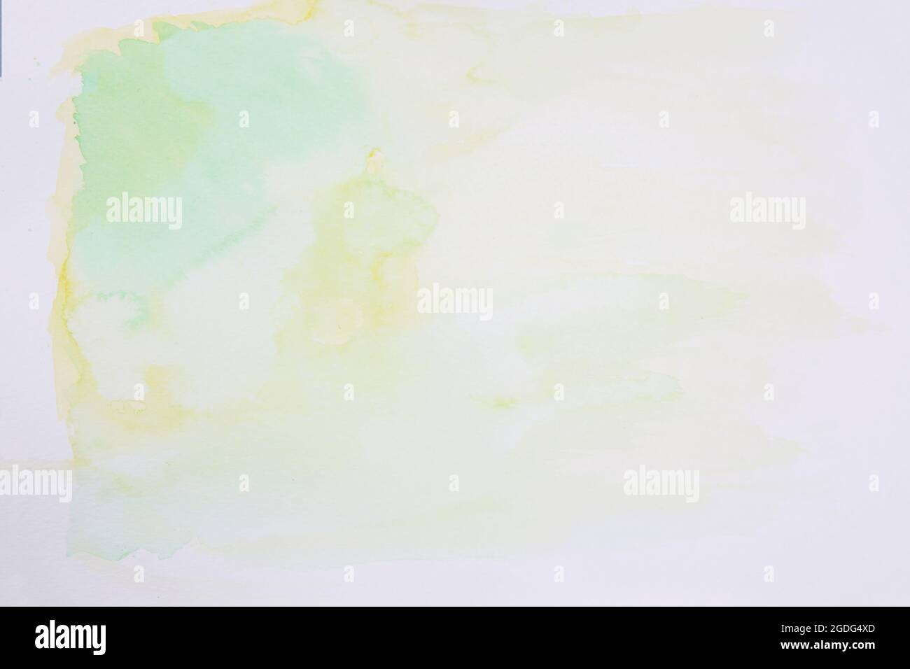 Abstract mix green yellow watercolor background texture Stock Photo - Alamy