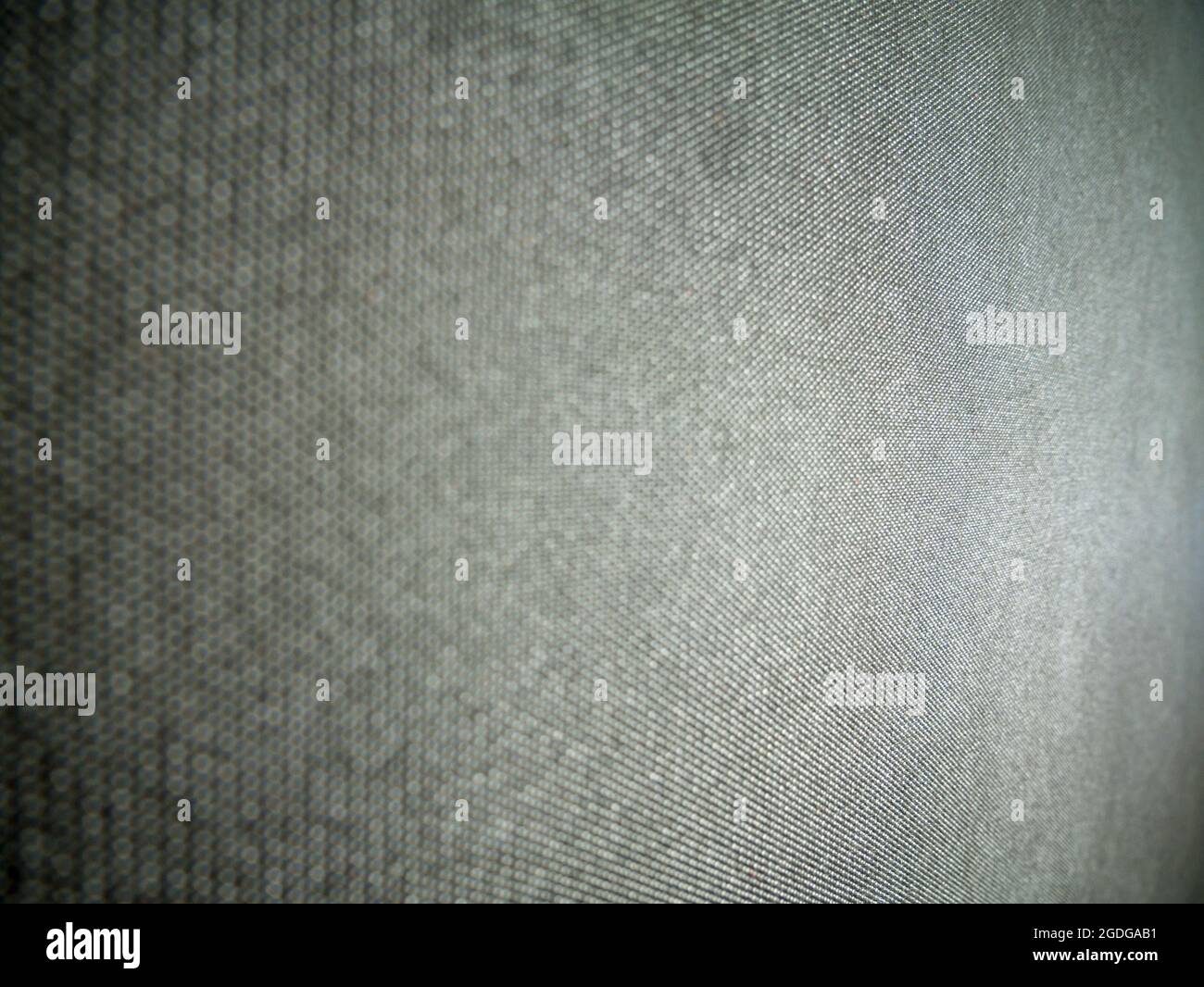 A close look at the grey fabric pattern Stock Photo