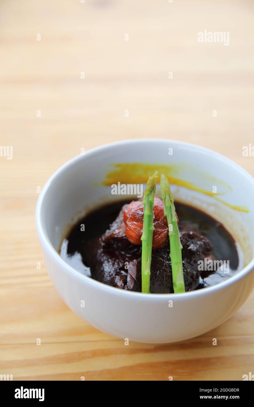 braised pork belly in Japanese style Stock Photo Alamy