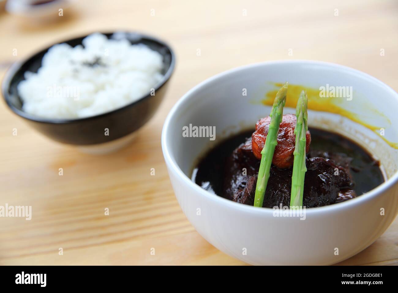 braised pork belly in Japanese style Stock Photo Alamy