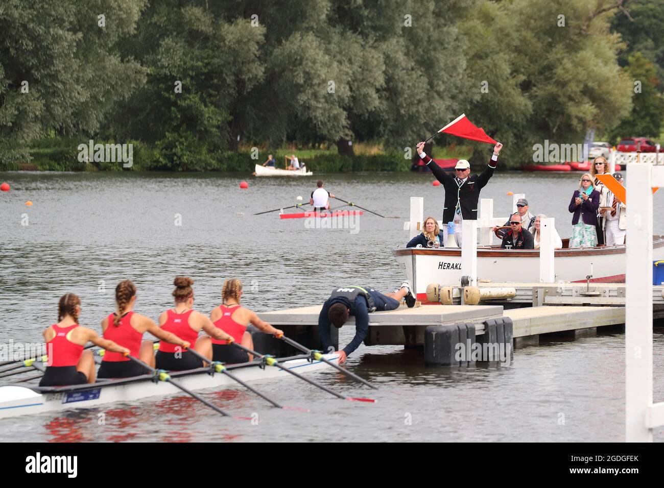 Henley On Thames, UK. 13th Aug, 2021. HenleyonThames, 13th August